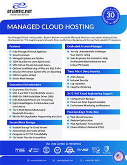 Managed Cloud Brochure