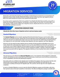 Migration Services Brochure