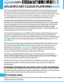 ACP vs AWS and Azure Case Study