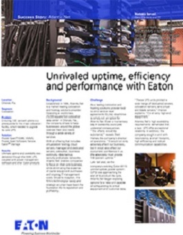 Eaton Data Center Atlantic.Net Case Study