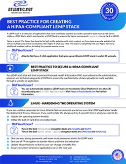 HIPAA LEMP Stack Guide Whitepaper