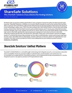ShareSafe Solutions Atlantic.Net case study cover