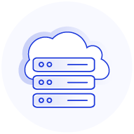 Cloud Hosting Icon