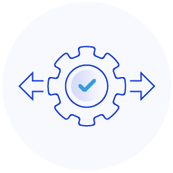 Shared responsibility model icon for HIPAA compliance