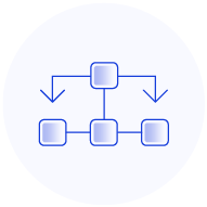 Data flows icon showing where ePHI resides and how it moves