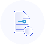 Audit logging icon highlighting retention and audit readiness