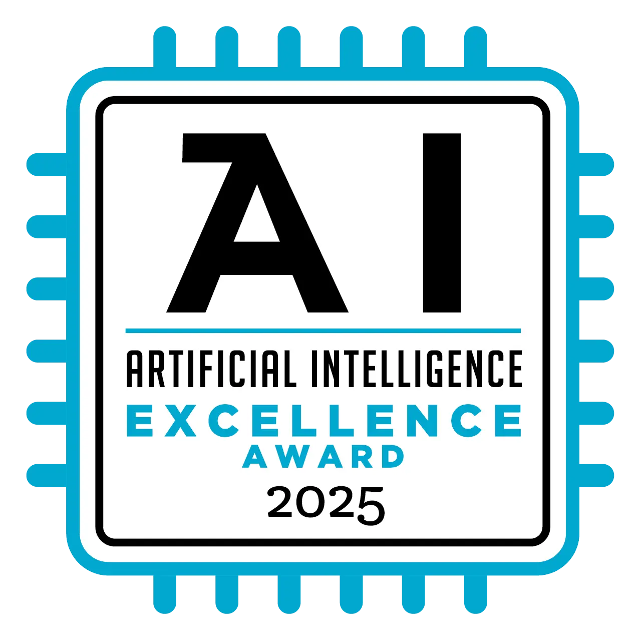 2025 AI Excellence Award logo