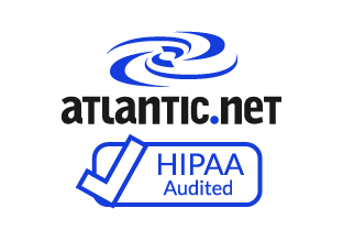 Atlantic.Net HIPAA Audited badge