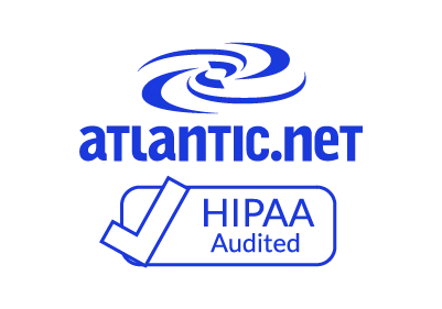 Atlantic.Net HIPAA Audited badge