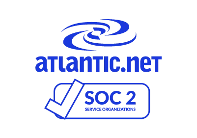 Atlantic.Net SOC 2 badge