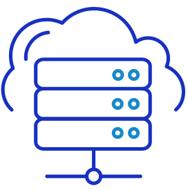 Cloud Hosting Icon