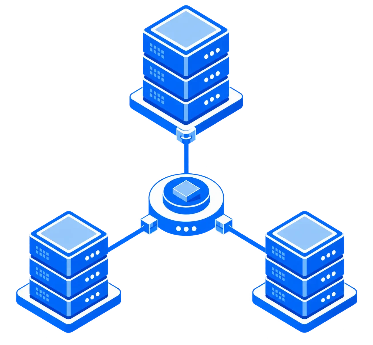 Three-host production infrastructure cluster