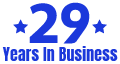 29 Years Logo