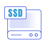 Dast SSD Storage Icon