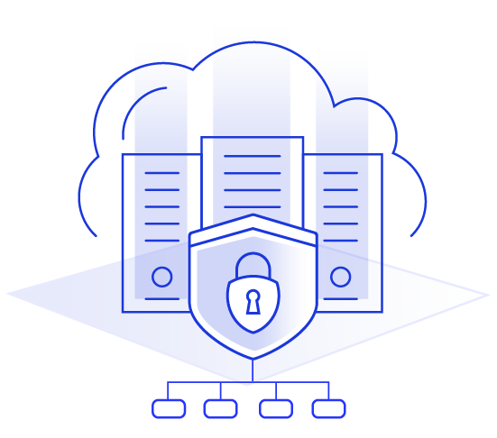 Dedicated Cloud Hosts Graphic