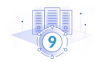 9 Features Graphic