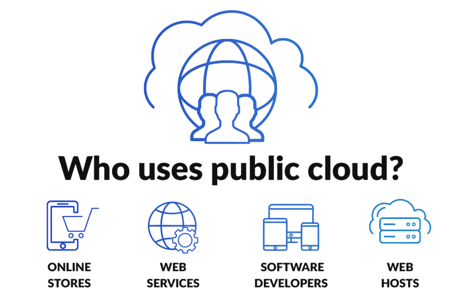 Users of Public Cloud Hosting