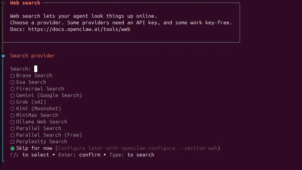 OpenClaw install screenshot 12