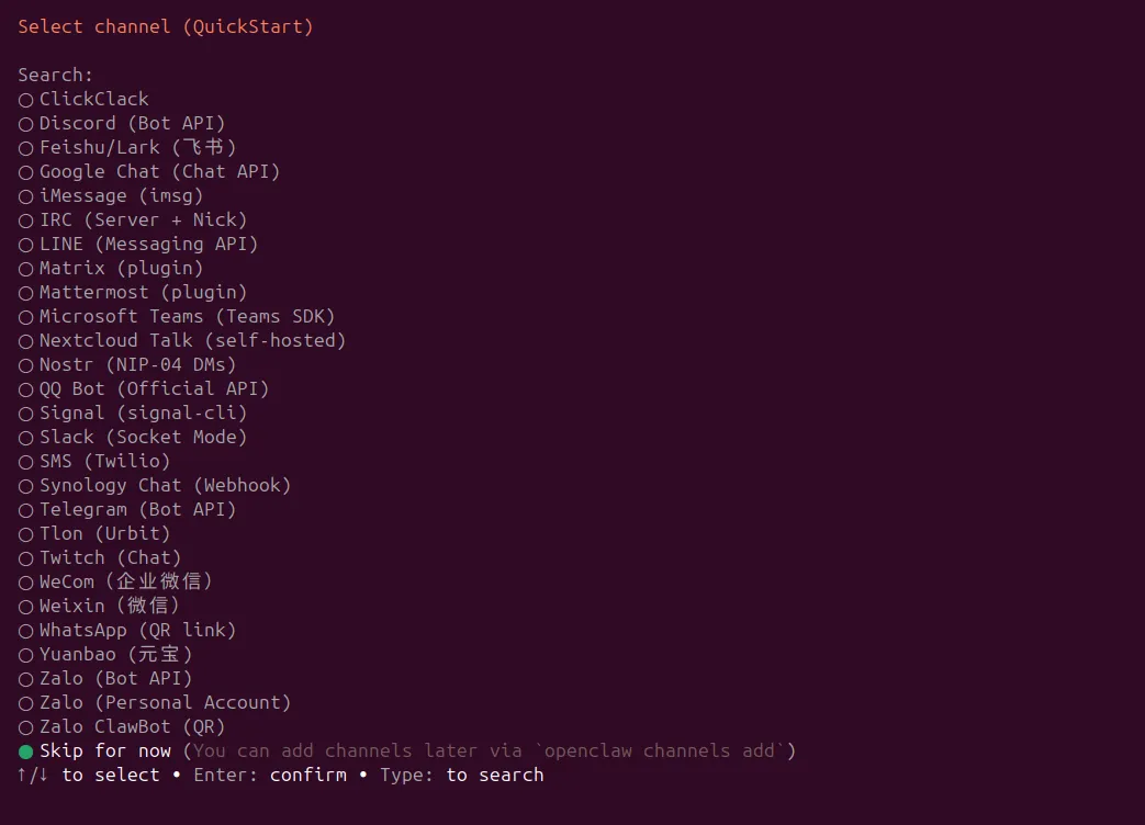 OpenClaw install screenshot 11
