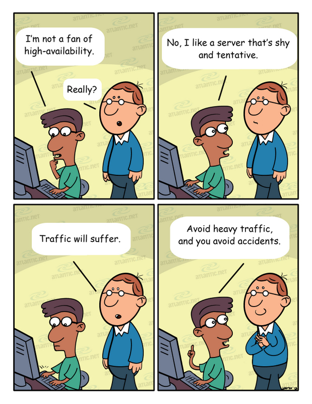 hosting humor high availability