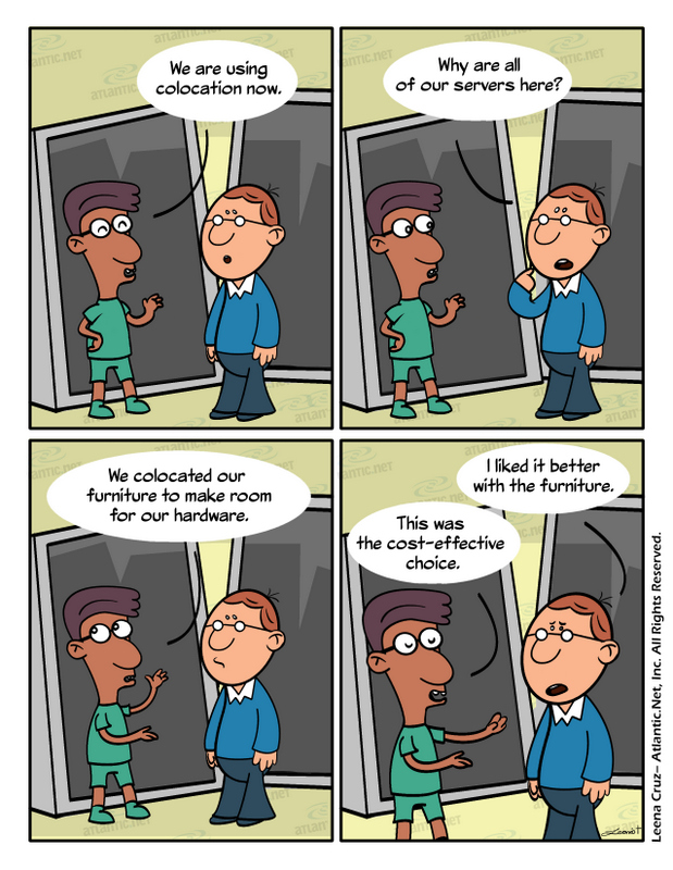 hosting humor colocation