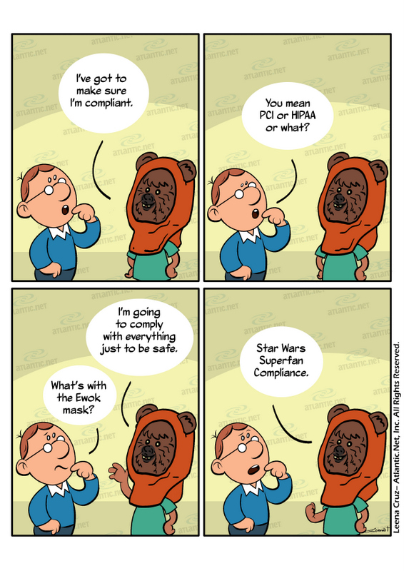 How To Get HIPAA Compliant Hosting - Comic