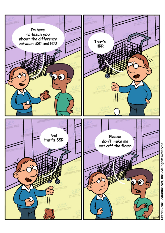  A Real World Scenario with Common Questions by SSD Cloud Users - Comic