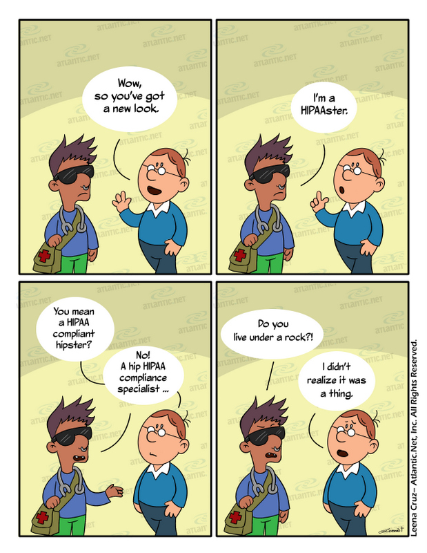 HIPAA hipster comic