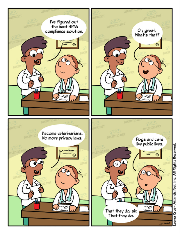 HIPAA humor - comic