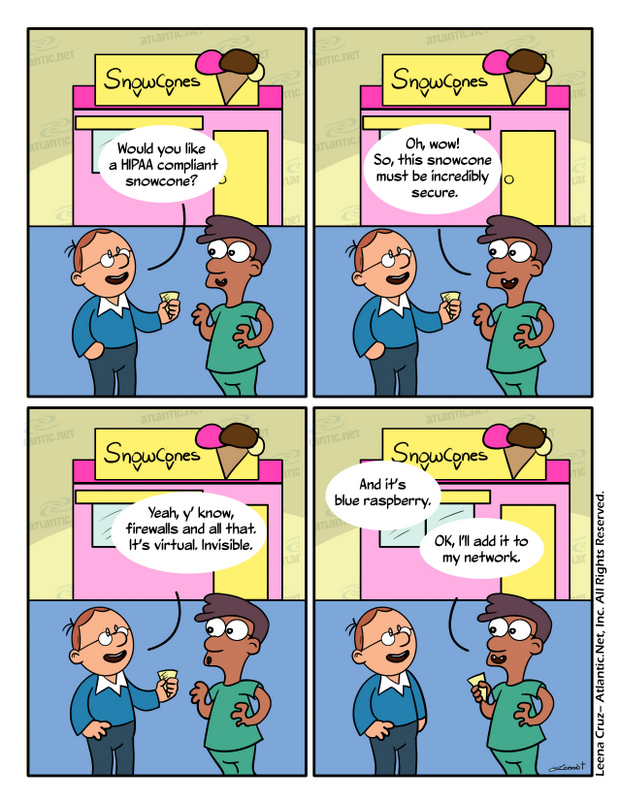 HIPAA snacks comic