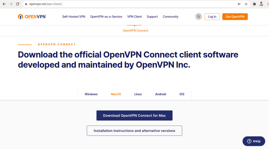Download OpenVPN