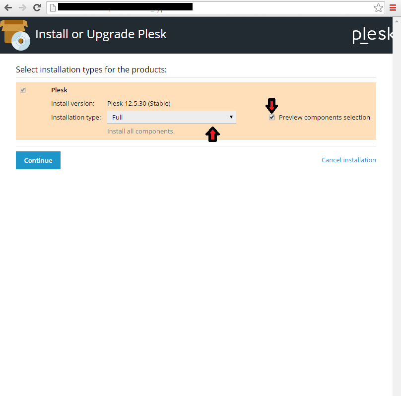 Installing Plesk on Windows Server 2012