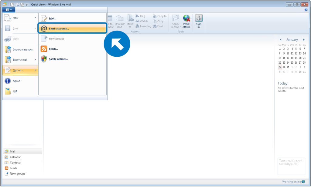 How to Setup Email