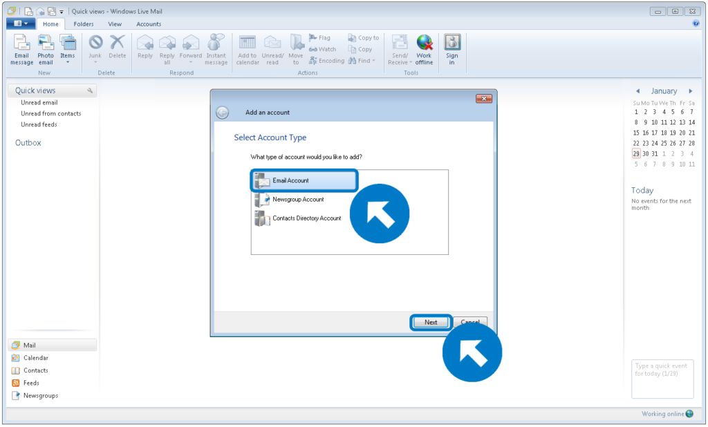 How to Setup Email
