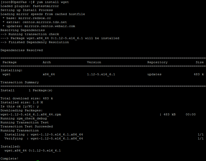 anet-How to install wget on a CentOS 6