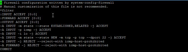 centos iptables centos iptables