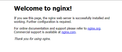 This is the default webpage when installing Nginx on Ubuntu 14.04