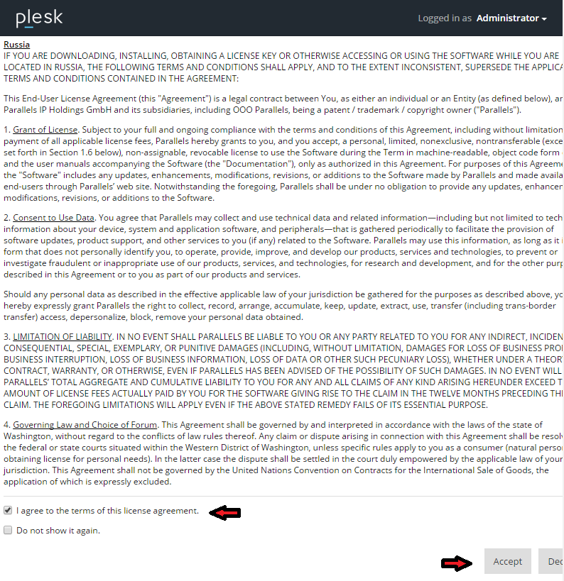 Installing Plesk on Windows Server 2012