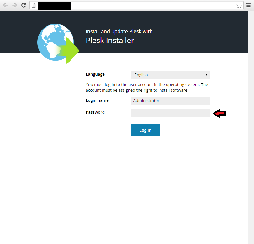 Installing Plesk on Windows Server 2012
