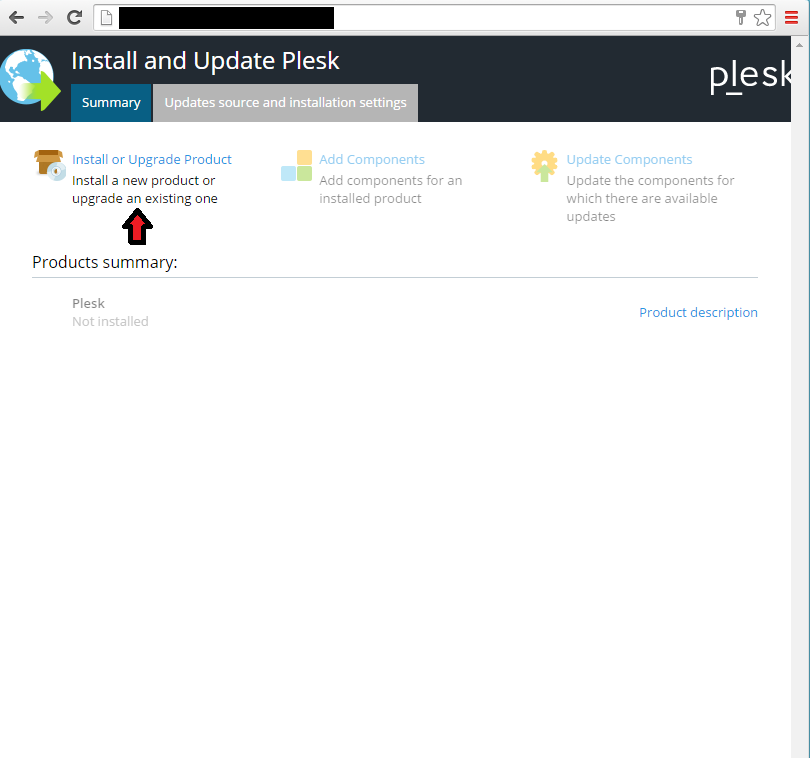 Installing Plesk on Windows Server 2012