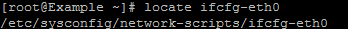 Sample locate command