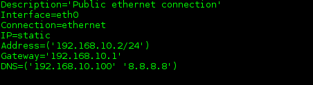 Arch Linux Interface Configuration