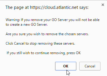 Read the warning and continue