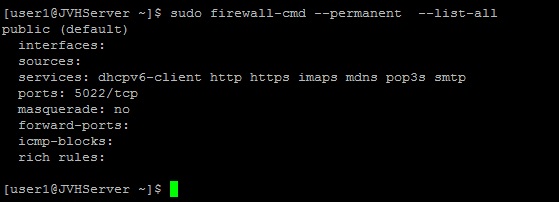 This is the default webpage after completing the Firewalld rules on a Fedora21server