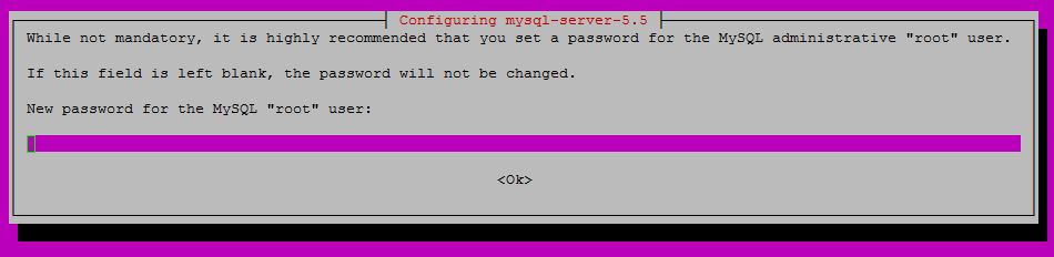 Enter a strong password of your choice