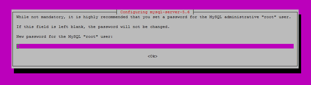 Enter a strong password of your choice