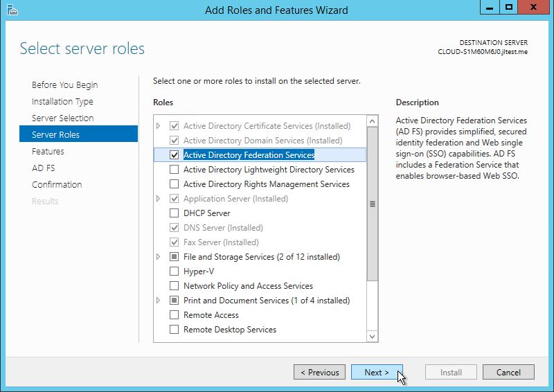 Install Active Directory Lightweight Directory Services Windows Server 2012-1