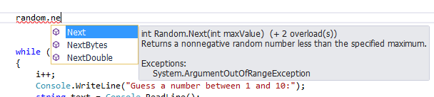 Figure 4. Random.Next()