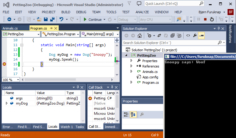 Solved C# Java class Animal { public void sound() {