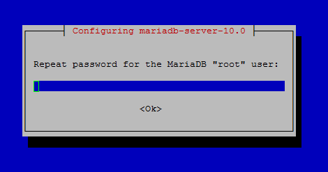 Re-enter the password you set before